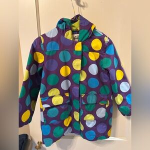 Mini Boden rain coat for girls size 7/8 years old